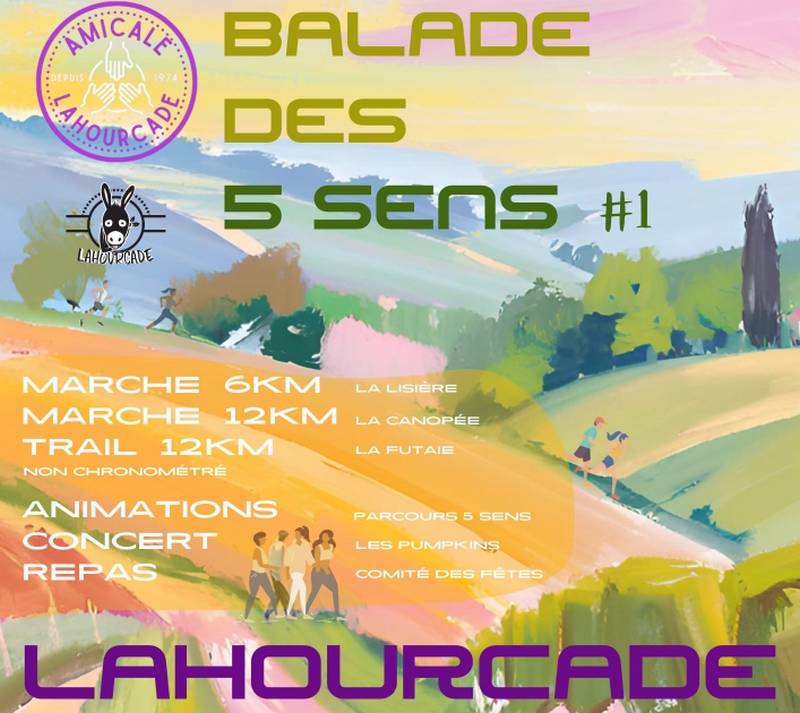 Balade des cinq sens