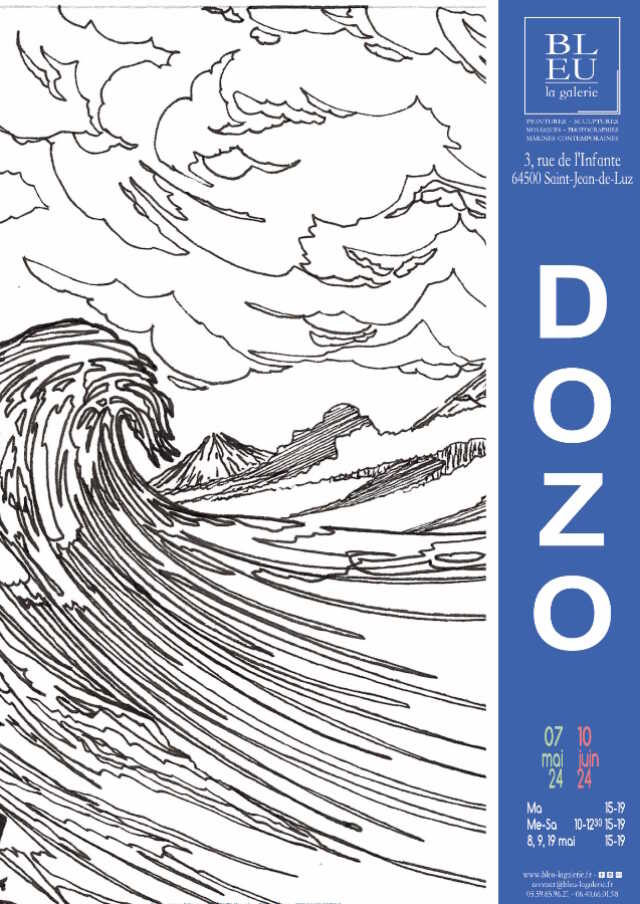Exposition Bleu, la Galerie : « Dessins » de Dozo