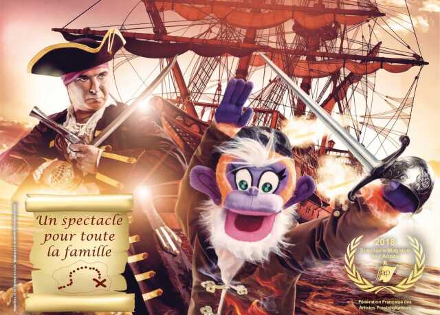 Spectacle Famille - Les aventures de Fredy le pirate   - Panazol