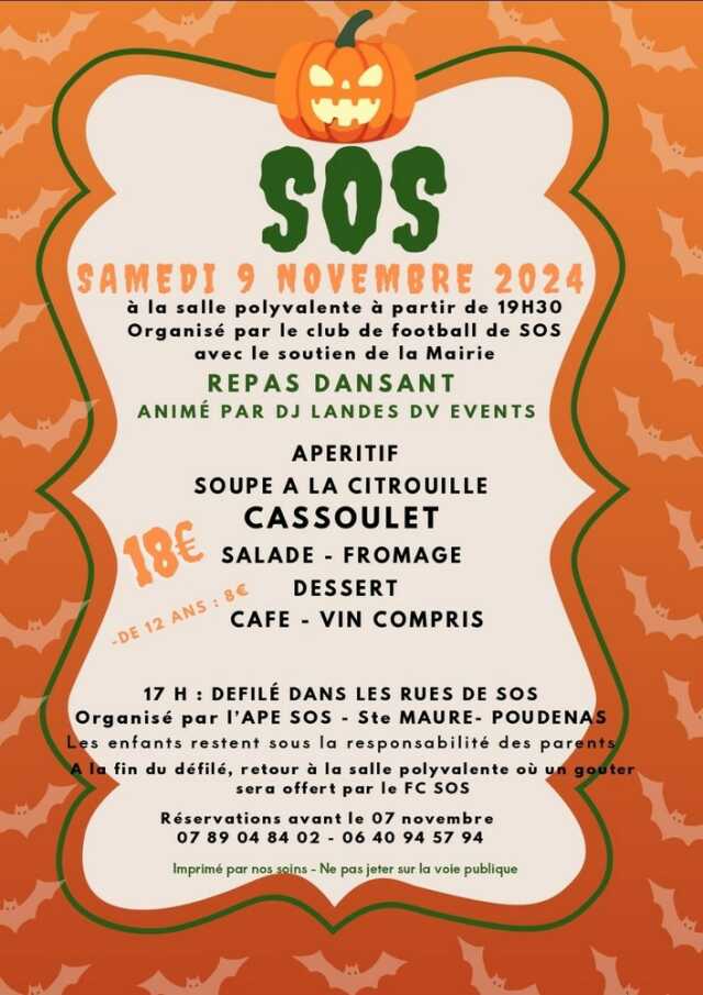 Halloween à Sos