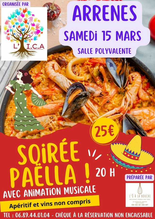 Soirée Paêlla