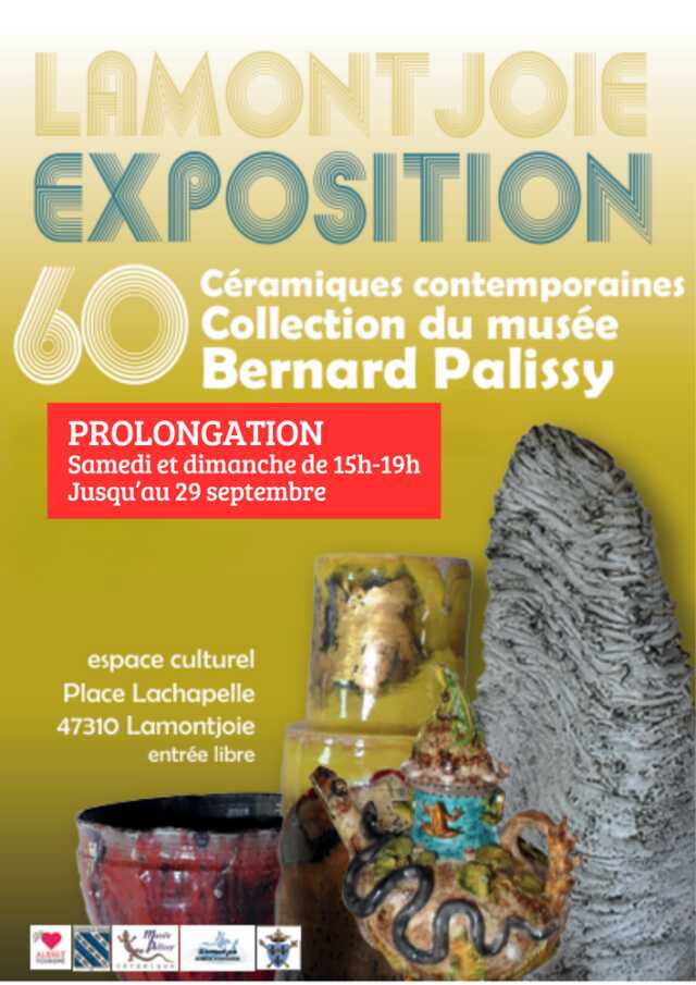 Exposition : 60 céramiques contemporaines du musée Bernard Palissy