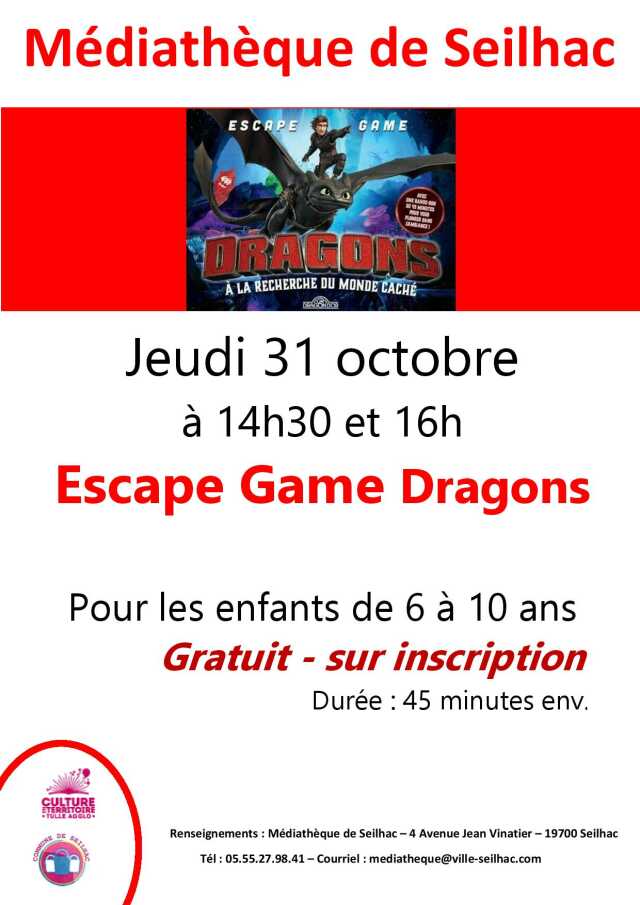 Escape game : Dragons