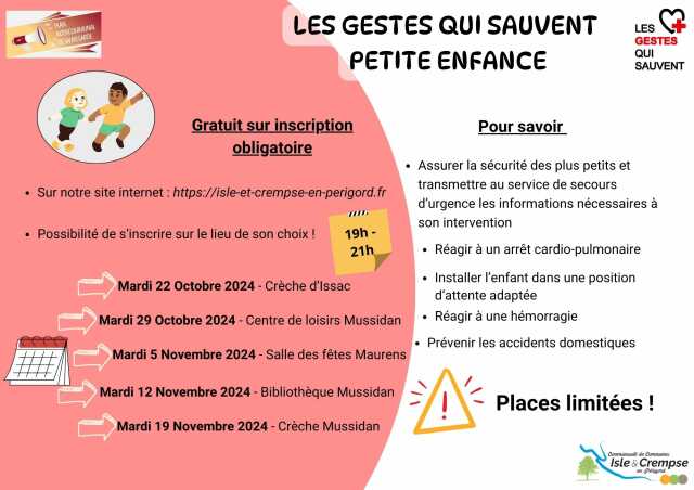 Formation Gestes qui sauvent