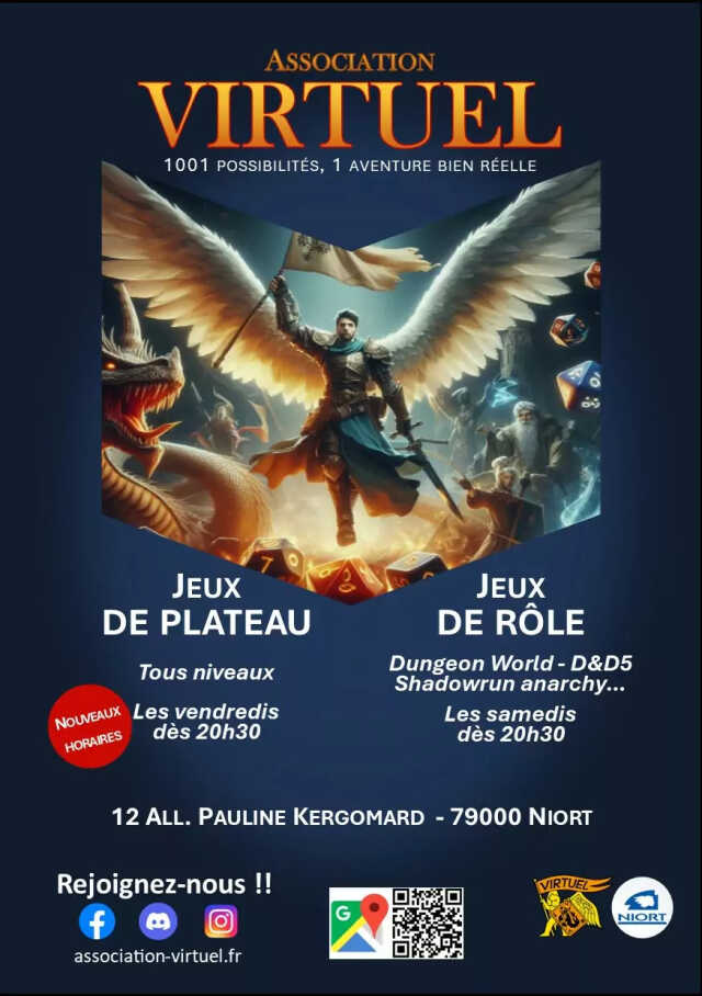 Soirée Jeux de société à Niort