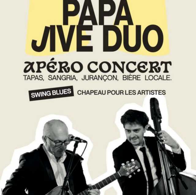 Apéro-Concert : Papa Jive Duo