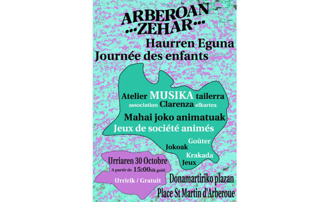 Arberoan Zehar : Journée des enfants