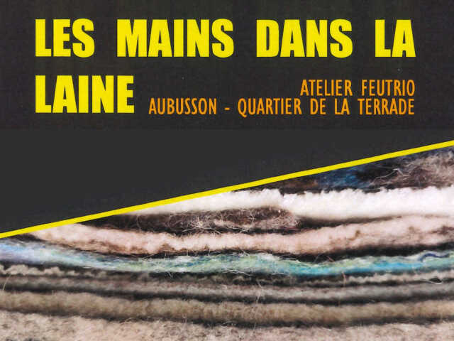 ATELIER - Feutrage de la laine 