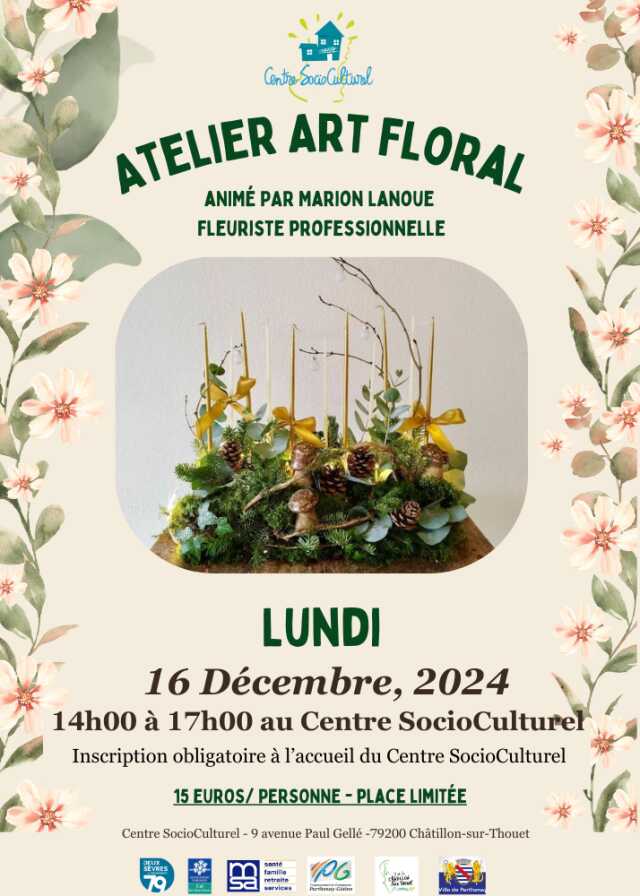 Atelier art floral