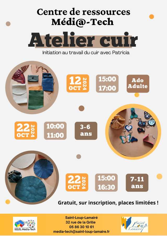 Atelier cuir