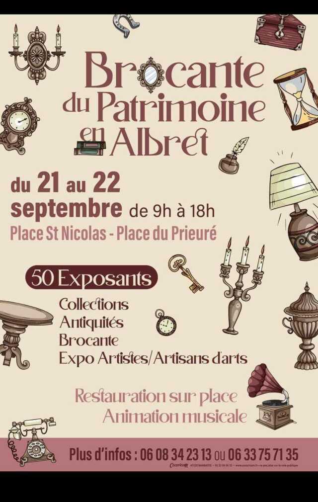 Brocante du patrimoine en Albret