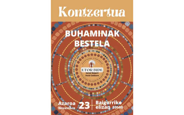 Concert chants basques : Buhaminak et Bestela