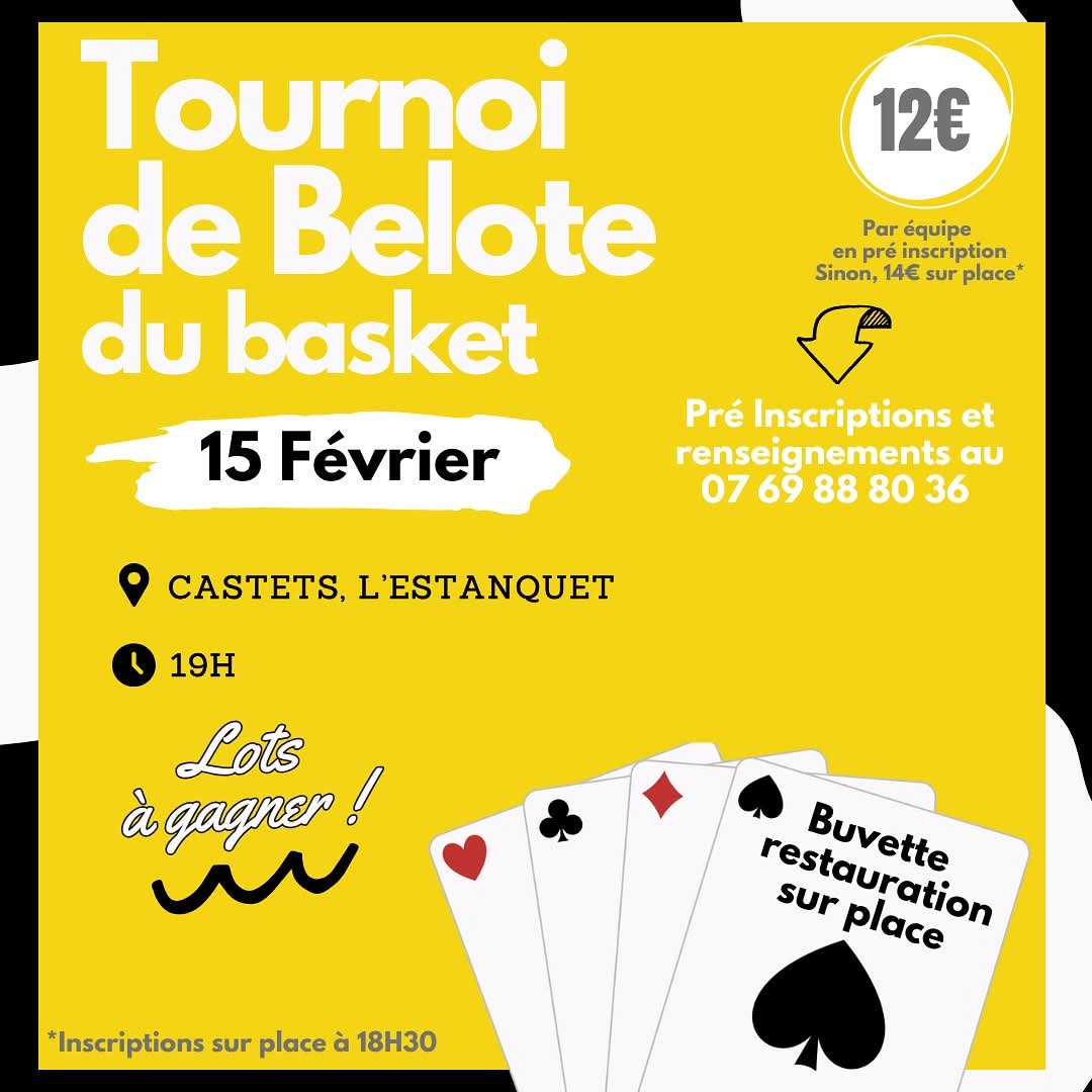 Tournoi de belote