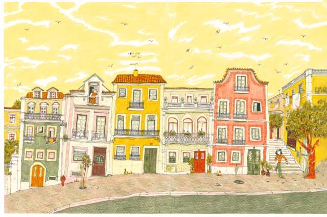 Exposition de planches originales de la BD « Borboleta »