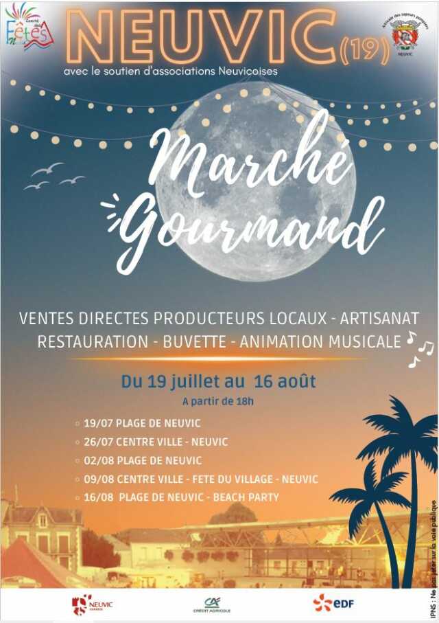 Marché gourmand de Neuvic