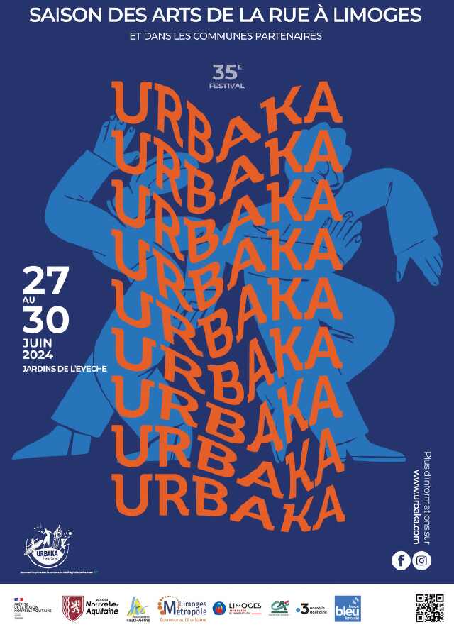 Festival URBAKA 2024 - Programmation du 29 juin - Limoges