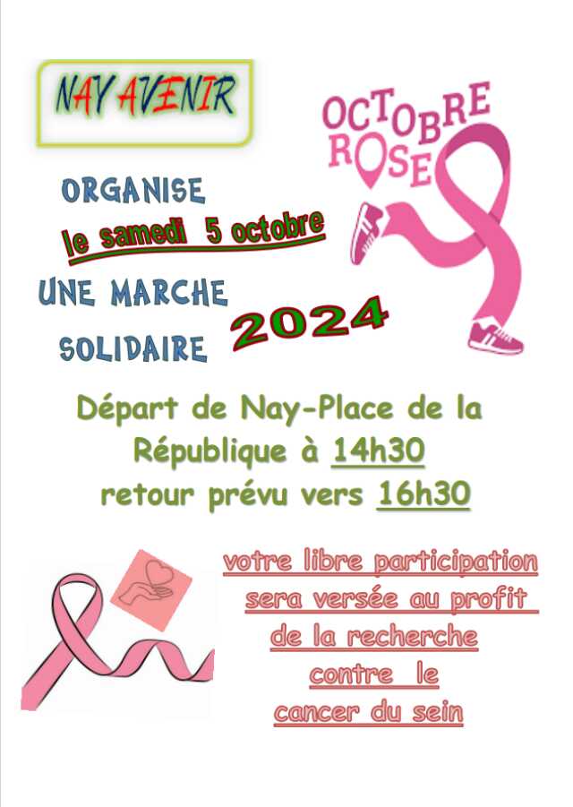 Marche octobre rose