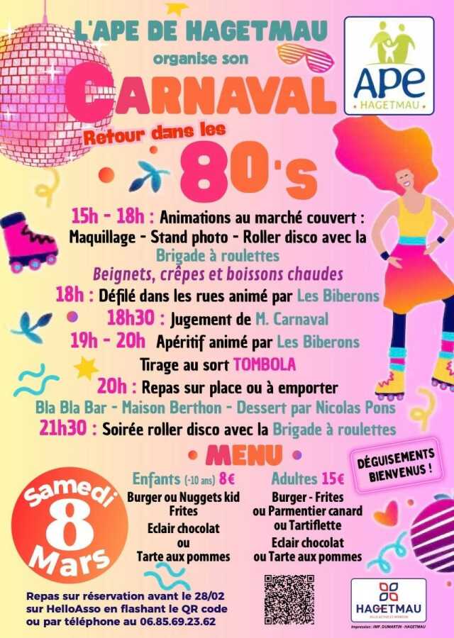 Carnaval : retour dans les 80'