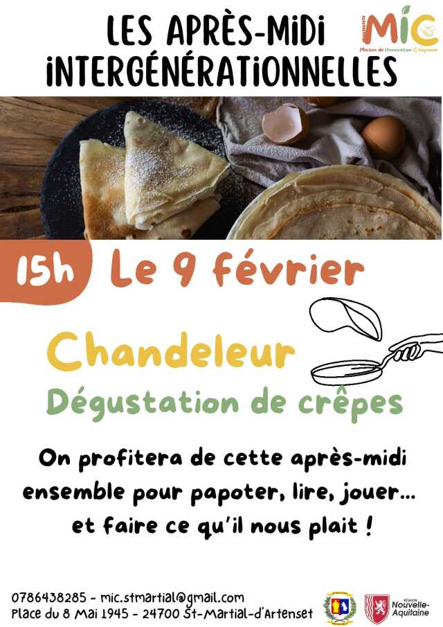 Chandeleur : après-midi intergénérationnel