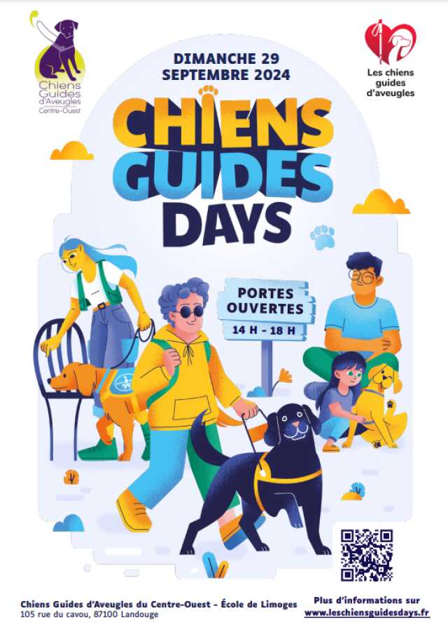 Chiens Guides Days (Fête des Chiens Guides) - Landouge