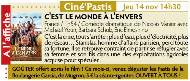 Ciné'Pastis avec le film 