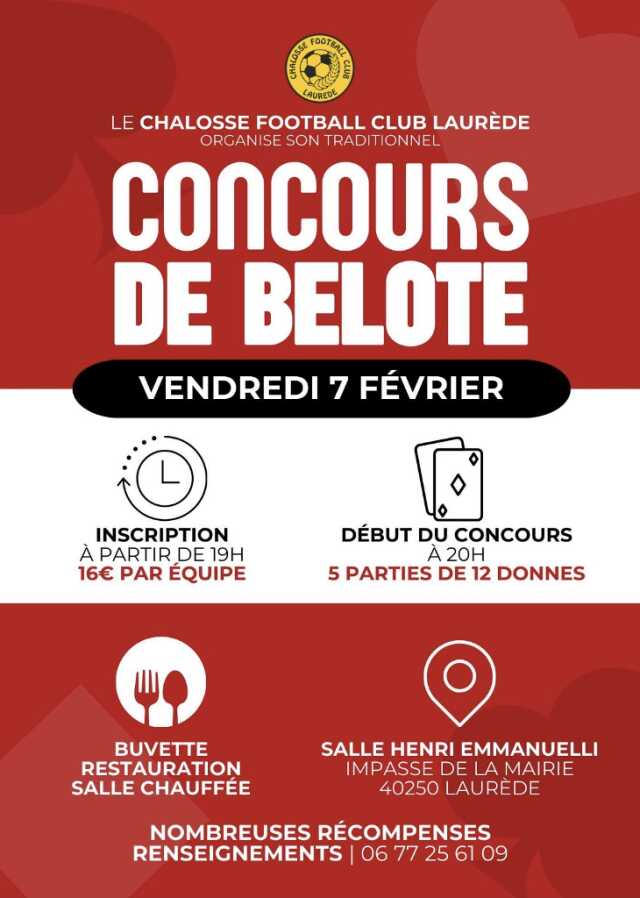 Concours de belote