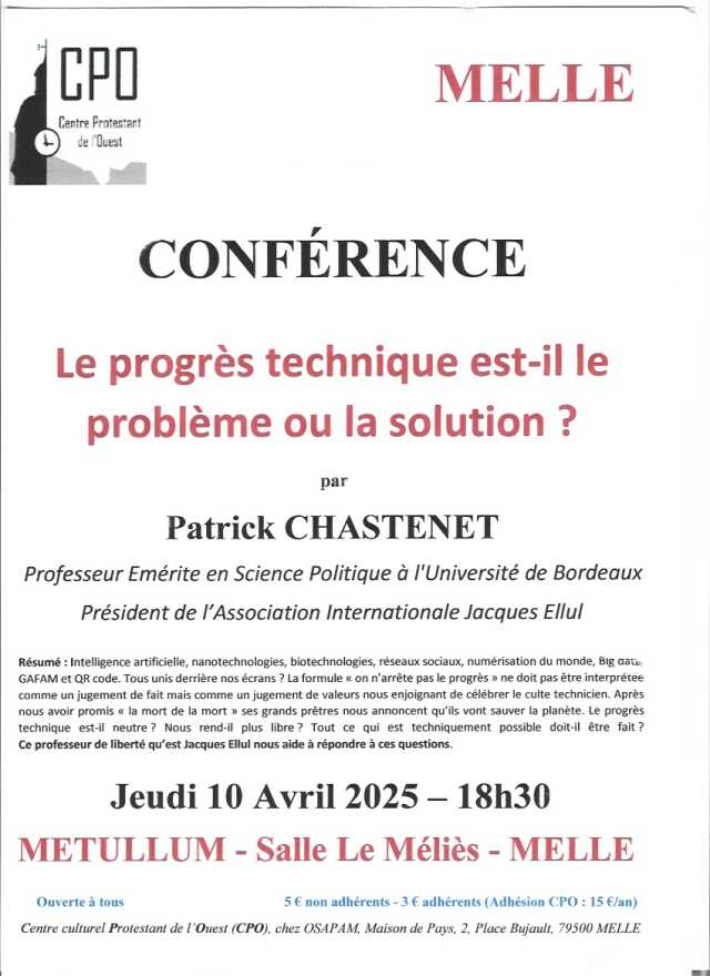 Conférernce : 