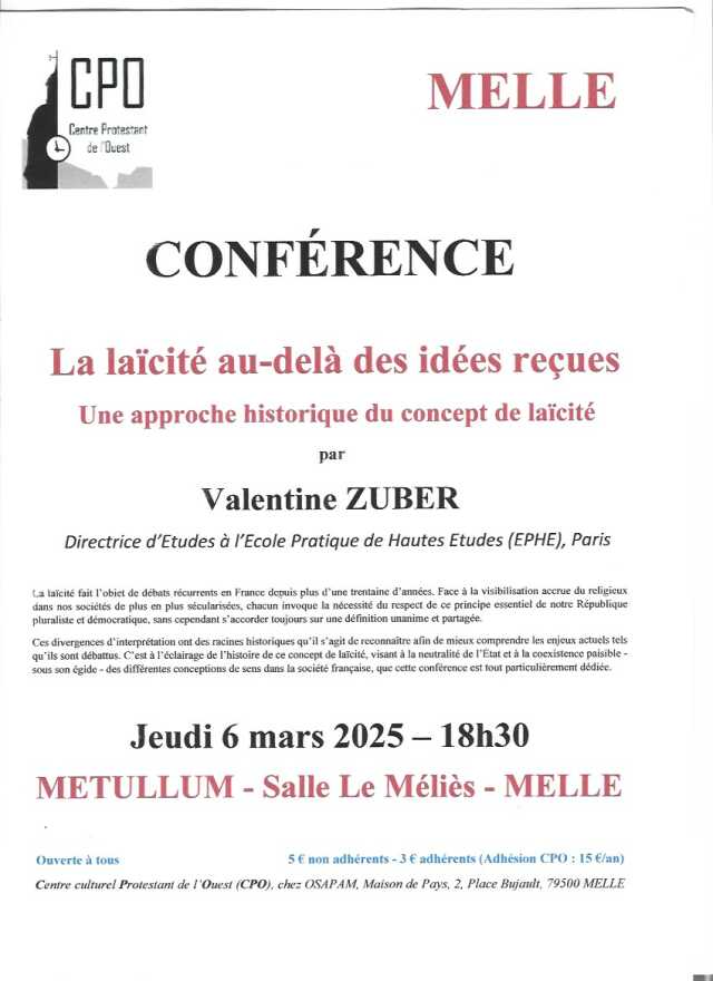 Conférence : 