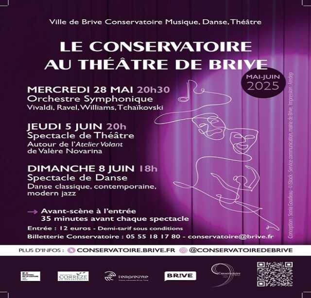 Le Conservatoire au Théâtre: Concert Orchestre Symphonique (Théâtre de Brive)