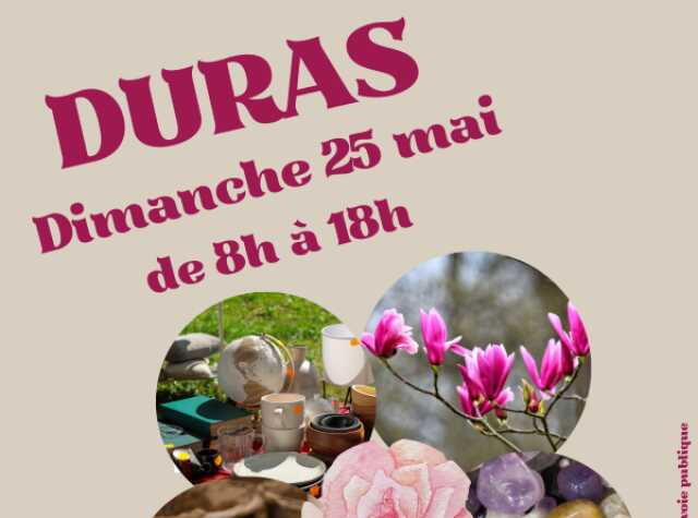 Marché aux fleurs, vide-greniers et artisanat