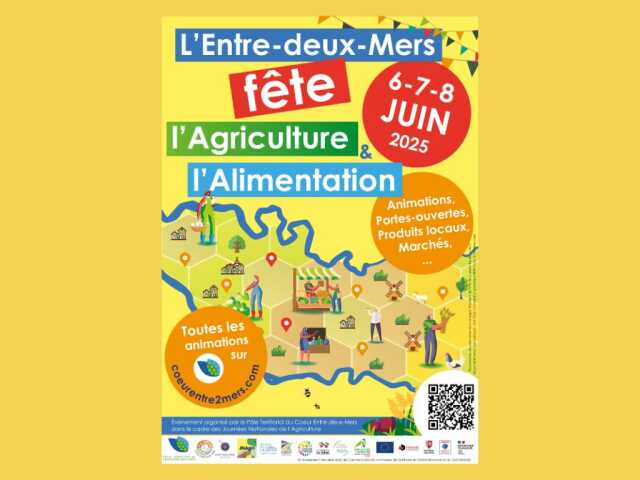 3e édition de L'Entre-deux-Mers fête l'agriculture et l'alimentation locale