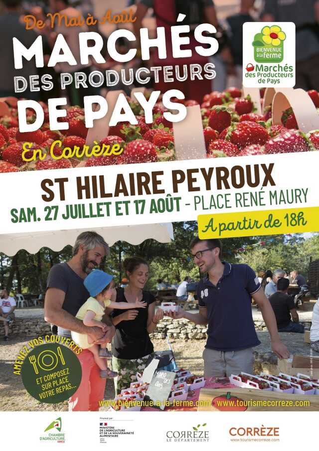 Marché des Producteurs de Pays de Saint-Hilaire Peyroux