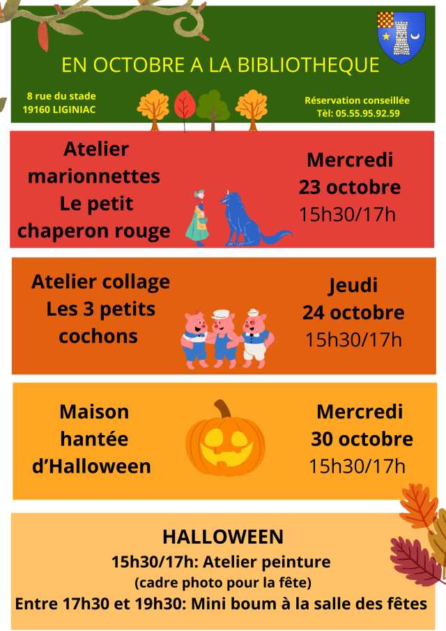 Atelier peinture Halloween