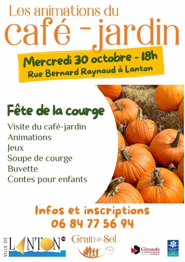 Grain de sel : Fête de la courge au jardin