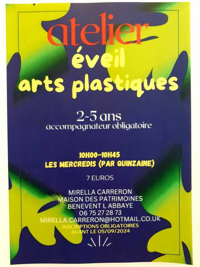 Ateliers Eveil Arts Plastiques de Mirella