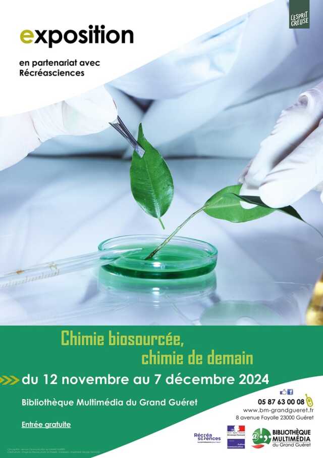 Exposition : Chimie biosourcée, chimie de demain