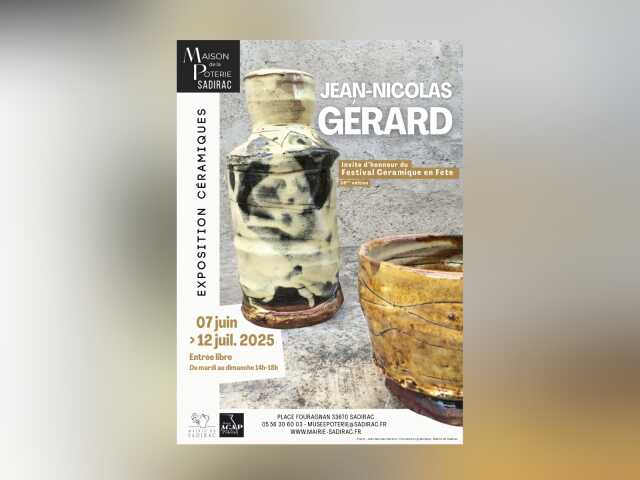 Exposition de céramiques de Jean-Nicolas Gérard