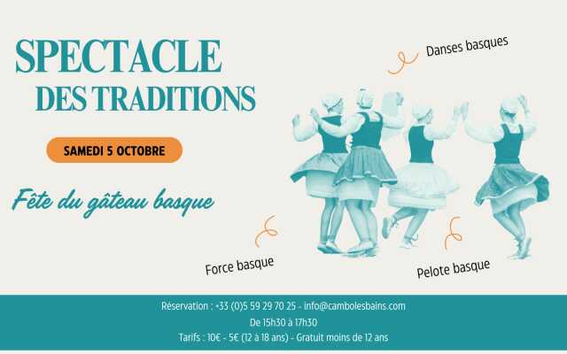 Spectacles des traditions basques