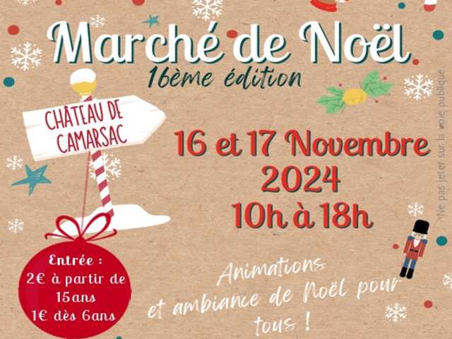 Marché de Noël au Château de Camarsac