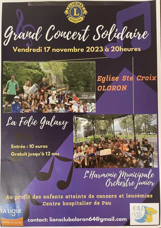 Grand Concert Solidaire