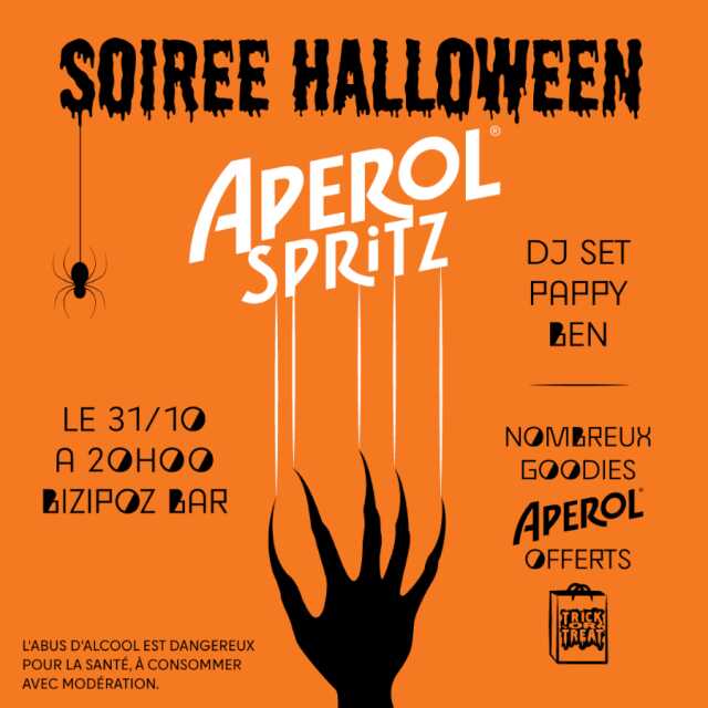 Soirée halloween au Bizipoz Bar