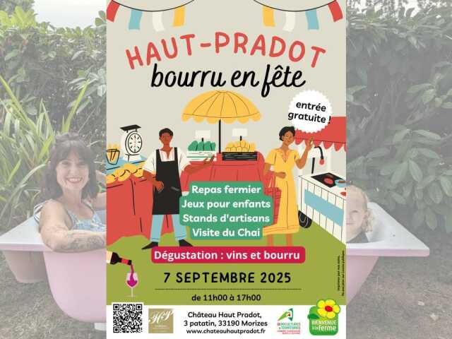 Le bourru en fête au château Haut-Pradot