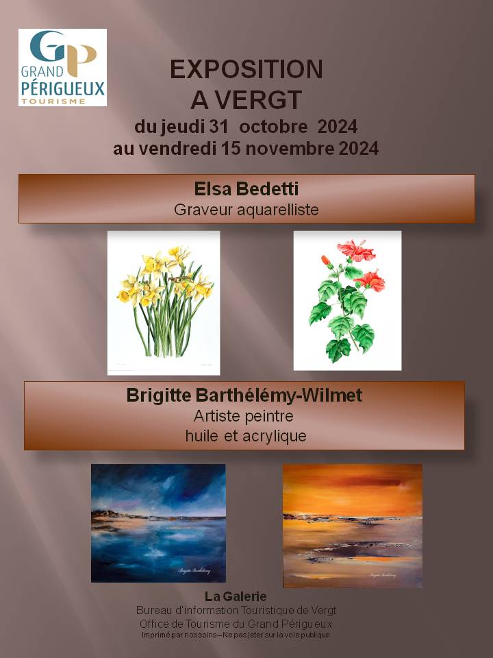 Exposition - vergt - 31.10.2024 au 15.11.2024