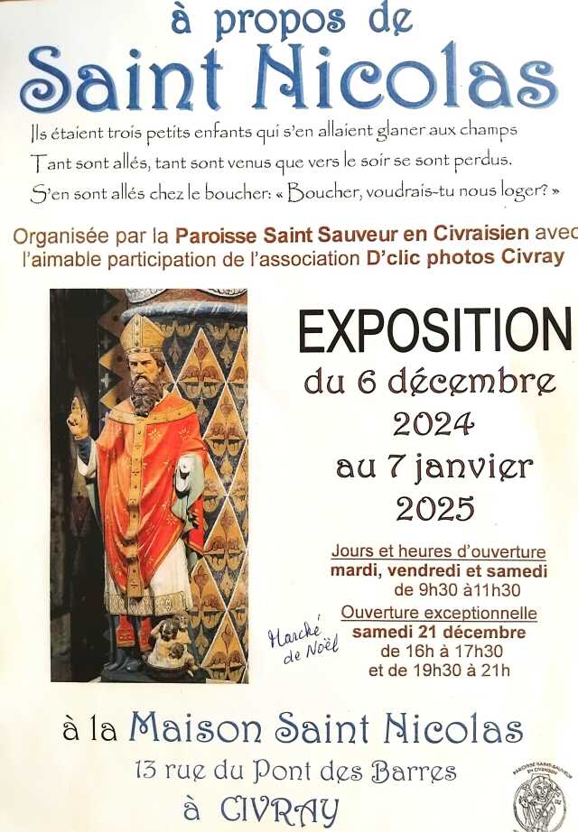 Exposition: À PROPOS DE SAINT-NICOLAS