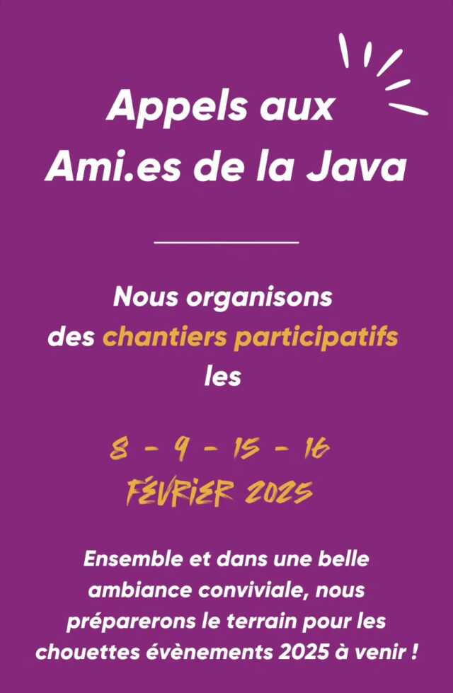 Chantiers participatifs