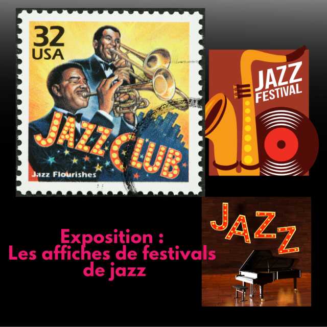 Exposition d'affiches de Festivals de Jazz