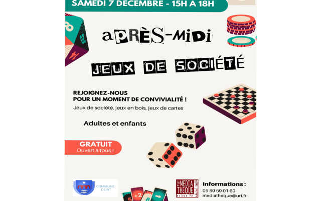 Après-midi jeux de société