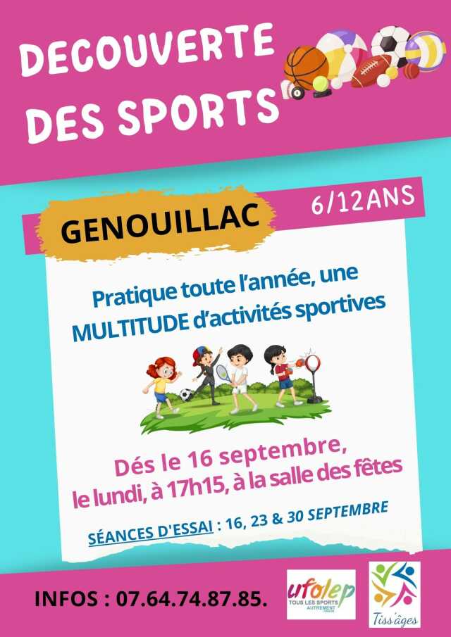 Découverte des sports