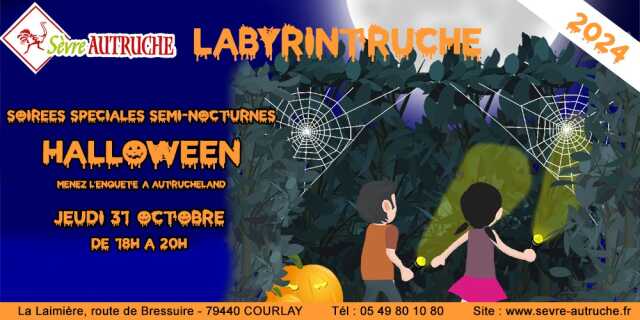 Halloween - Le labyrinthe de Sèvre Autruche