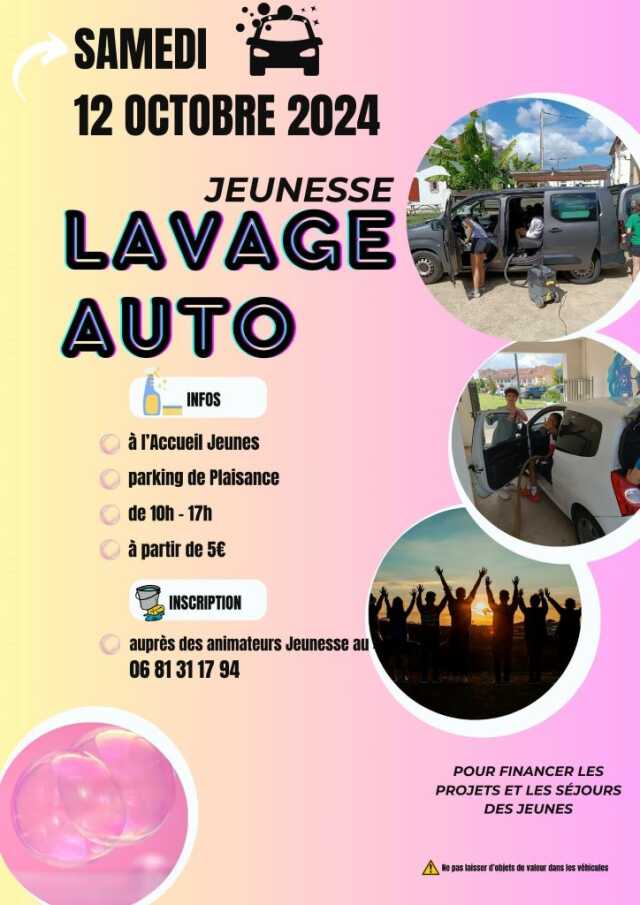 Lavage auto intérieur